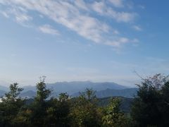 台風一過　高尾山