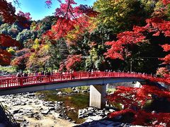 2019紅葉　東海一の紅葉の名所～足助町・香嵐渓（7）