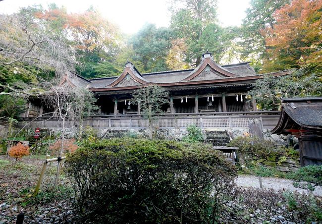 2019.11吉野・奈良一人旅4-吉野水分神社，猿引坂を下りる，TSUJIMURA & Cafe kitonでエスプレッソ，奈良へ