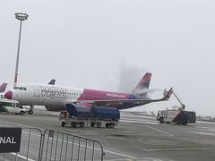 初めての東欧⑥  ブダペスト空港極寒体験ライアンエア