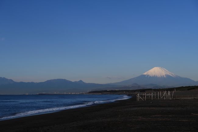 湘南の富士を撮りに湘南海岸を巡ってきました。