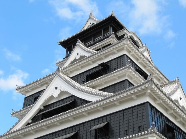 あの2016年4月の熊本震災から3年半余り経ちました。2019年10月より原則、復旧工事のない日曜・祝日限定で特別公開第一弾が始まりました。<br /><br />まだ、天守閣の中には入れませんが、熊本城天守閣の近くまで行けるようになりました。入場料500円が復旧支援に役立つならと思い、旅に出ました。<br /><br />今のところ、2021年春に天守閣の復旧、観覧できる計画となっています。<br />12月16日のTVニュースで「特別公開、10万人に到達!」とありました。<br />急ピッチで復元されています。再び、震災が起こらないようお祈りします。<br /><br />今の熊本城の状況を、できるだけ分かりやすくお伝えできればと思います。