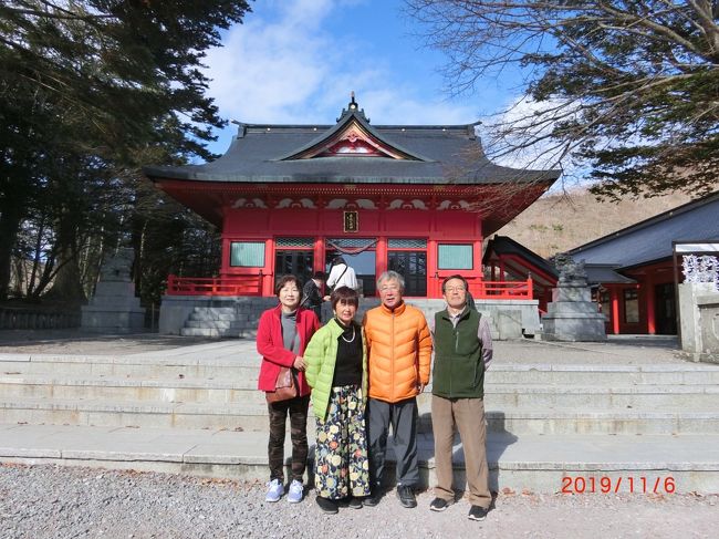 赤城山麓の赤城神社を2つ巡りました