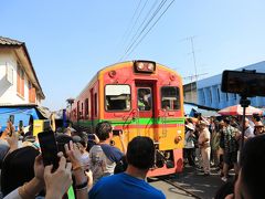 タイ・ローカル駅のマハチャイ、バンレム、メークロン駅散策