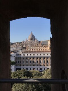 再びのイタリア⑥ 絶景かな、サンタンジェロ城