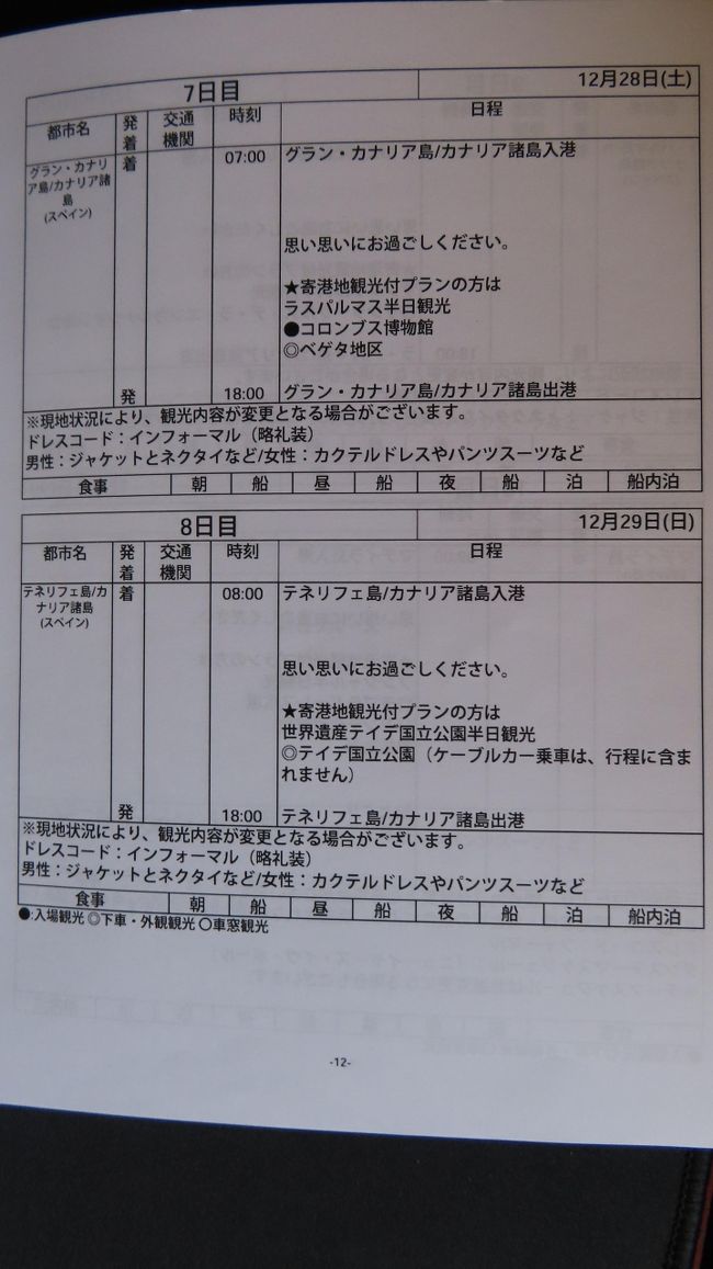 テネリフェ島（スペイン領カナリア諸島）<br />テイデ山の奇岩？観光に行った。　<br /><br />陰陽道　クィーンビクトリアカナリア諸島クルーズ　６　12月2９日(八日目)<br /><br />写真・動画は以降。　