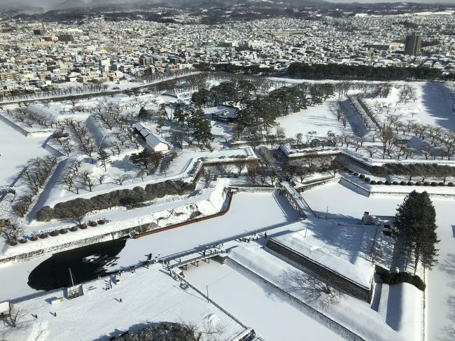 函館2日目 定番の五稜郭からスタートし、大沼ではそろそろ今シーズン終了の観光船に乗車、昆布館で買い物をして、トラピスチヌ修道院へ寄り、帰京します。