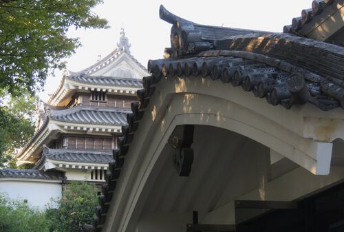 2019秋、西尾城と城下町(4/7)：西尾市資料館、展示品、姫丸門跡