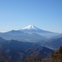 富士山展望♪山梨・中央線沿線の山旅（乾徳山・黒金山、扇山・百蔵山、大蔵経寺山）