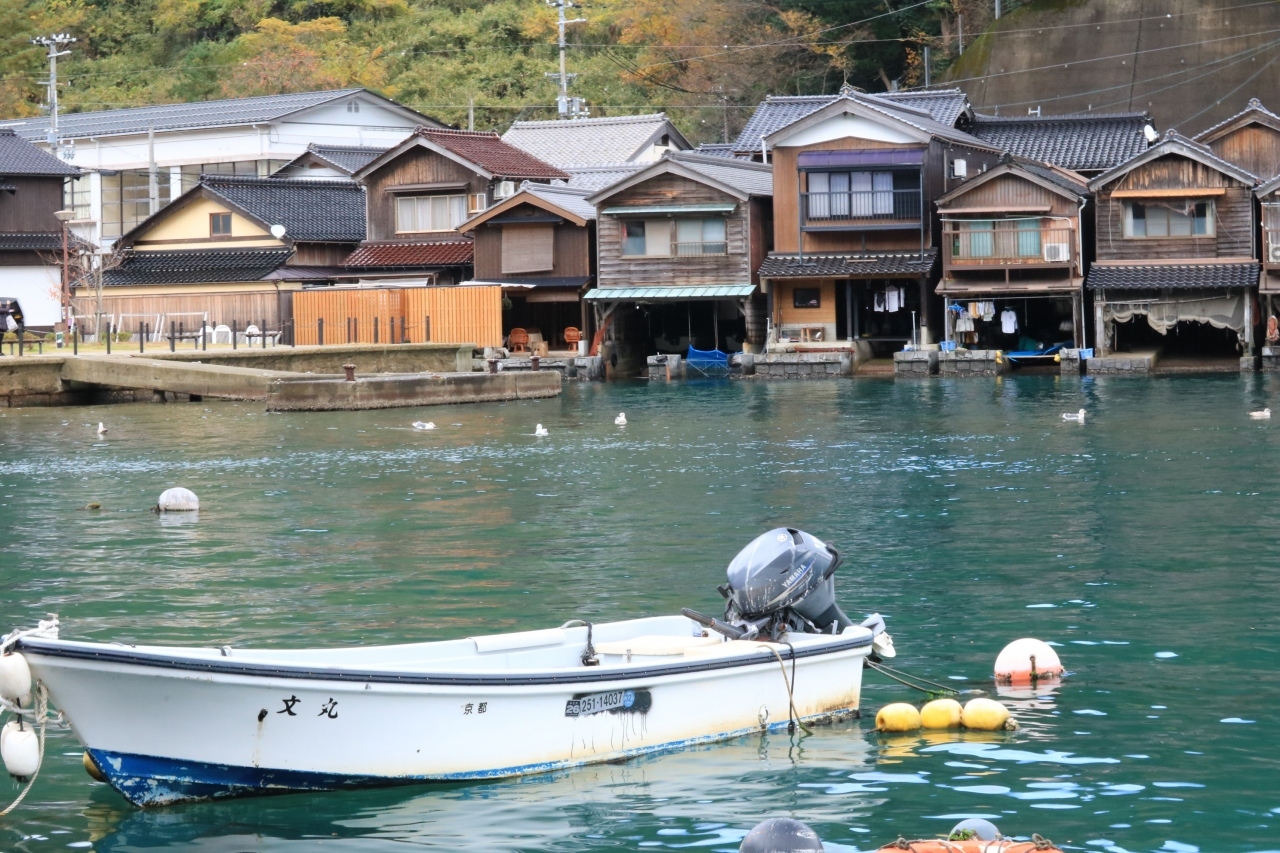 三井ガーデンホテル新町別邸に泊る5日間♪　暮らすように旅をした晩秋の京都♪ ３日目海の京都　丹後半島の伊根