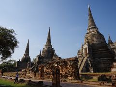 2019年12月14日後半　出張終わりの土曜日　アユタヤ旅行　世界遺産古都アユタヤをバイクで廻る編２