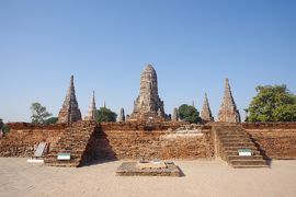 2019年12月15日前半　出張終わりの日曜日　アユタヤ旅行　帰る前に見逃し遺跡をバイクで訪れる編