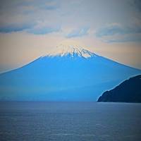 堂ヶ島→土肥→大瀬崎　伊豆西海岸～富士山を望む　☆千葉交通/バス左側-車窓風景