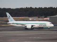 ZIPAIR！成田空港撮影記録。第2ターミナル南北展望デッキをメインに空港の様子。