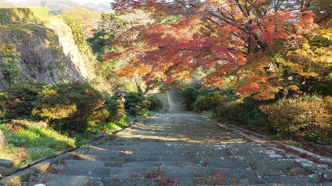 出雲大社参拝を終えて紅葉を探して出雲周辺をまわります。