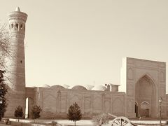 ドキドキの初・中央アジア一人旅は、ウズベキスタンへ! Vol.6 セピア色での撮影が似合う街・ブハラ