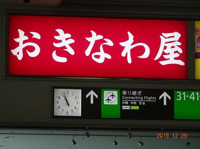 年末だけあって、美ら海水族館には駐車場渋滞でたどりつけず・・・