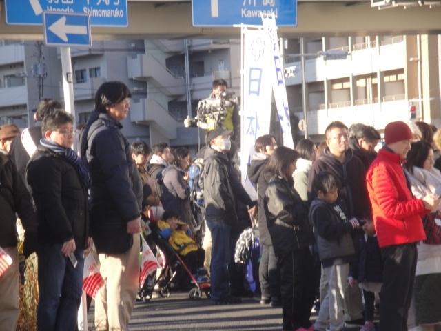 お正月の風物詩「箱根駅伝」観戦に行きました。