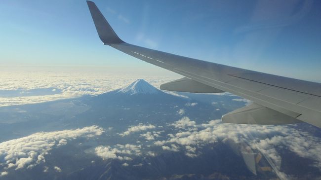 毎年恒例”元旦・空の旅”今年は 2回目のセントレア行きです。<br /> JAL201<br /> 羽田 7:44 -- セントレア 8:44<br /> B737-800 JA340J 機長:中村 CA:河村<br /> 羽田:CHECK IN 担当 稲葉<br />