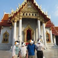 兄弟で初のタイ旅行－３（チェンマイ→バンコク）　昼から市内観光