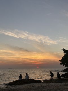 まだまだ正月休みなので、サメット島に行ってみる事に　その３　夕陽を見るために散歩