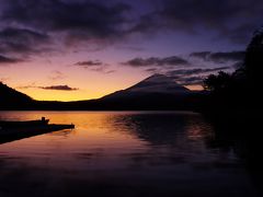 ブララブコー「2020年初日の出は精進湖から with富士山＆子抱富士」