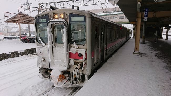 キハ54形500番台気動車<br />(キハ54-501)<br />深川駅にて<br /><br />1月12日(日)<br />往路(鉄道)の運行スケジュール<br />(当日実際の発着時刻)<br /><br />函館本線<br />特急ライラック11号<br />始発→旭川行き<br />札幌 10:00.10発<br />岩見沢 10:24.40着 10:25.30発<br />美唄 10:35.30着 10:36.15発<br />砂川 10:47.00着 10:47.30発<br />滝川 10:52.40着 10:53.40発<br />深川 11:06.50着<br /><br />留萌本線<br />普通<br />始発→留萌行き<br />深川 11:10.10発<br />(途中駅省略)<br />留萌 12:07.10着<br />