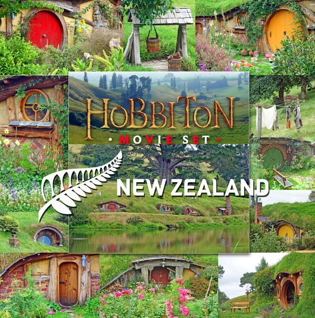 ニュージーランド北島レンタカー旅３-ホビット ムービーセットツアー、Osteria Matamata、BlueberryCountry-