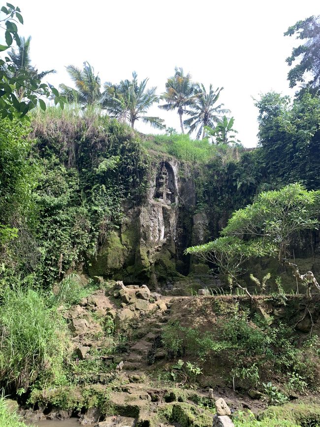 かつては映画の撮影地にもなった古代遺跡。<br />多くの観光客が訪れ、賑わいがあったそうです。<br />しかし今は、観光客はおろか、地元の人もこの聖地から離れていったそうです。<br />なので今はひっそりと息を潜めています。<br /><br />その理由は崖の上に出来た廃棄物処理場。<br />地元の人は、聖なる水も汚染されたと感じ、実際に汚染された水の匂いを感じた人もいらっしゃるそうです。<br /> <br />環境問題を改めて考えさせられました。<br />自然と、現代の生活。<br />上手くバランスを取るのは大変ですね。<br />Candi Tebing Kelebutan <br />Pejeng, Tampaksiring, Gianyar