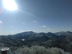 志賀高原スキー場 ～大粒のあられが降り 雲海の中を走る