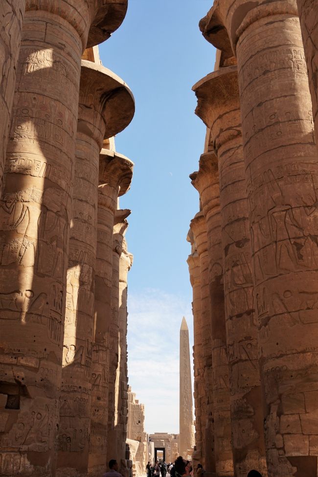 旅行を趣味にして以来、ずぅ～っと憧れていたエジプト旅行。<br />治安が落ち着いてきたらしいので出発。<br />古代エジプトの建築物は圧巻の一言で、食事も噂ほど不味くはなかった。<br />ただ人は良くも悪くも特徴的で、どこかインドを感じさせる雰囲気。<br /><br />観光スポット満載のルクソール。<br />エジプトらしいトラブルにも遭遇し、思い出深い3日間に。<br /><br />旅程は、<br />12月27日　関空発-成田-<br />12月28日　カイロ国際空港着　移動（ギザ）・ギザの大ピラミッド・音と光のショー<br />12月29日　移動（アスワン）・アスワンハイダム・イシス神殿・切りかけのオペリスク・スーク散策<br />12月30日　アブジンベル神殿・移動（ルクソール）<br />12月31日　王家の谷・ハトシェプスト女王葬祭殿・労働者の墓・貴族の墓・ラムセス3世葬祭殿・メムノンの巨像・ルクソール神殿・スーク散策<br />1月1日　　熱気球フライト・カルナック神殿・移動（カイロへ）<br />1月2日　　アズハルモスク・ズヴェーラ門・シタデル・スルタンハサンモスク・ハーンハリーリ<br />1月3日　　エジプト考古学博物館・カイロタワー<br />1月4日　　カイロ国際空港-アブダビ空港-仁川空港-<br />1月5日　　関空着