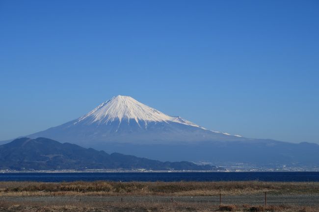 清水三保海浜公園へ。<br />ここも車でいけて富士山の景観もいいのでないかと思い行ってきました。<br />新しくできた公園のようでした。<br />ここでも富士山の同じ写真を撮りまくりました。