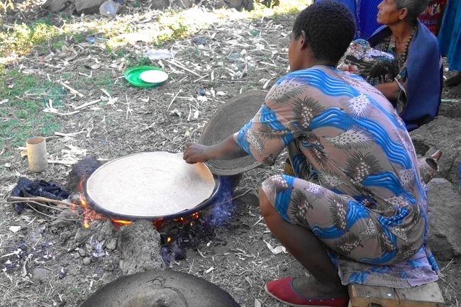 2020新春エチオピアその７～ナイルの滝とインジェラ焼き体験