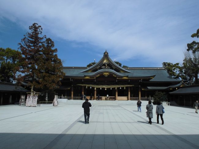 初詣は激混みの寒川神社ですが、３月はどうなのかと言うことで行ってみました。