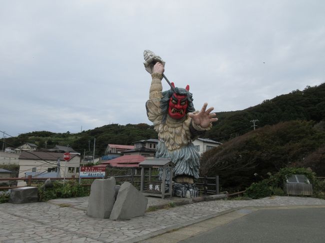 3日目は男鹿半島を観光して周りました。なまはげ館→真山神社→入道崎→八望台→門前のなまはげ立像→秋田空港