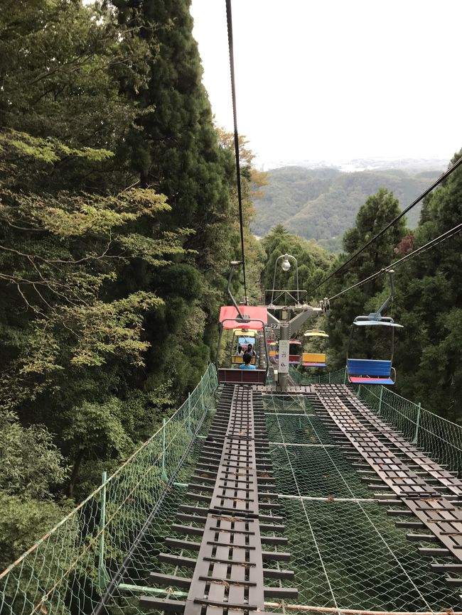 子連れでは初めて高尾山にハイキングで行きました。<br />まだ娘ちゃんが小さいので、ケーブルカーとリフトは使いましたが、頑張って山頂まで登りました。<br />帰りの京王線で、ちょうどラグビーワールドカップのニュージーランド戦が味の素スタジアムで開催される時間と重なり、たくさんの観客がいました！