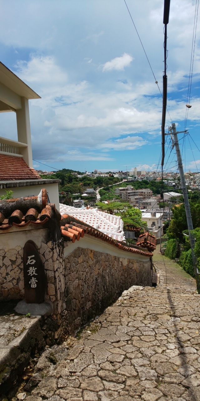 なーんと10ヶ月前の久米島旅行の最終日の旅行記が今頃やっと終結です。<br />ずっと下書きに置いたまま放置されていました。<br />やっと日の目を見ることに…。<br /><br />最終日は久米島から那覇乗り継ぎで3時頃には羽田に着く予定だったのですが、機材繰りのトラブルなのか、那覇からの臨時増発便に振り替える事になってしまいました。<br />なので思わぬ那覇観光半日がオプションに。<br /><br />暑い暑いと言いながら行けずじまいの那覇を観光してきました。