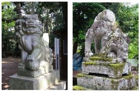 諸国神社参り　山陰山陽9ー出雲その7、おしりをあげた狛犬の謎