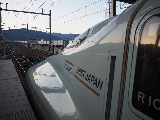 『2020.01 年末年始・鉄路でぐるっと九州四国（12）さくら401号から見る初日の出とJR九州完乗！』博多(福岡