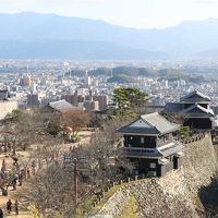 2019/2020の年末年始、5泊6日で四国4県を巡る旅　その4　道後温泉と松山城