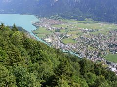 スイス花とハイキングの旅　インターラーケン散策ハーダー・クルム