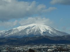 雪が少ない盛岡