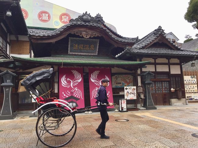 3日目は最終日です。雨が降ったり、止んだりの愚図ついたお天気です。<br /><br />松山城→松山市民総合公園→（お昼：五志喜）→<br />道後温泉（本館入浴）、円満寺、伊佐波神社→松山空港→羽田空港<br /><br />最終日のサプライズは、松山城です。<br />いくつものお城を巡って来ましたが、ここまでエンターテイメントが詰まったお城は初めてでした。<br /><br />道後温泉本館の2.3階は改修工事の為、入浴のみと残念でしたが、道後温泉のお湯に癒されました。