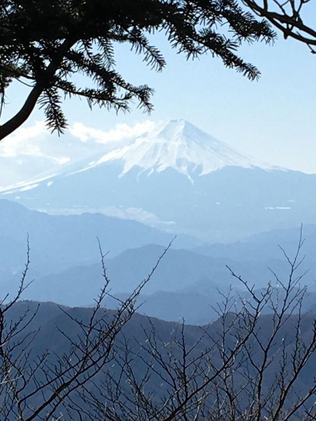 【山行目的】<br />トレッキングデビューのメンバーも含め、今年８月の富士山ご来光登山のための練習トレッキング。<br /><br />【登山計画】<br />7：34　JR五日市線・終着駅：武蔵五日市駅着<br />7：55　武蔵五日市駅集合<br />9：00　西東京バス・数馬行き<br />（当初予定の西東京バス・都民の森行き:９月～３月土日は運休）<br />9：58　西東京バス・数馬着<br />10:05　東京都檜原都民の森管理事務所・無料バス【数馬⇔都民の森】<br />10:15　都民の森着<br /><br />＞＞＞トレッキング開始＜＜＜＜＜＜＜<br />都民の森ー森林館ー鞘口峠ー三頭山・東峰ー三頭山・西峰ー三頭山・避難小屋ー分岐ー槇寄山ー仲ノ平<br /><br />17:15   西東京バス・仲の平バス停到着<br />17:31　武蔵五日市駅行き乗車<br />18:25　武蔵五日市駅着　<br />駅前レストラン「do-mo-kitchen CANVAS」で打上げ<br />