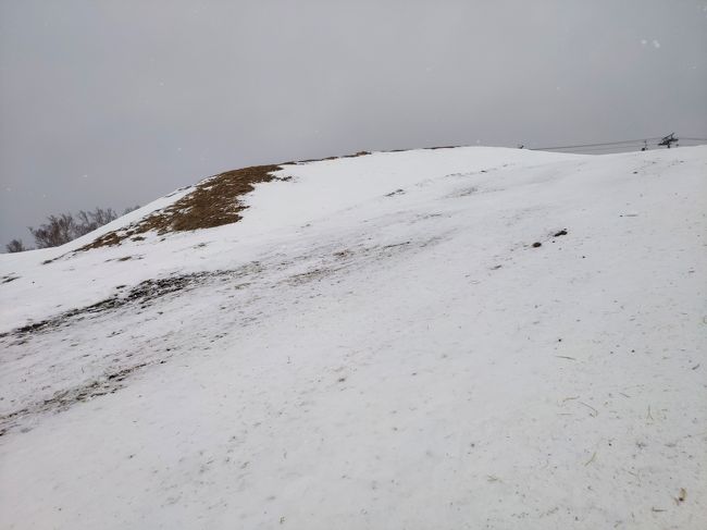 今シーズン　3度目のスノーボードは、初滑りと同じ　マウントレースイ。<br />今回は、嫁さんと一緒。<br /><br />天気　３１日　曇り　－２℃　　１日　快晴　－６℃　　２日　曇り　－７℃<br />積雪　60cm　日中は湿雪、朝は締まりorアイスバーン<br />コース　レーサーA、カービングライン、スリリングライン滑走不可<br />リフト　全面運行<br /><br />1/31　JL503で新千歳空港へ。　10時のバスに乗り継いで、夕張へ。<br />　この日も道路に雪は少なく、バスは順調に1時間で到着。<br />　しばらく、雪が降っていないようなので、硬いバーンを想定していたけど、日中は緩んでいて、エッジを食うような、雪だった。<br /><br />2/1　朝は、いちばん滑りから。今年から、500円払えば、宿泊者以外も参加できるようになった。　シューパロはガラガラ、ホテルマウントレースイは、修学旅行貸し切り。　というわけで、ひとりで、一番滑りだった。<br />終日、カービングの練習をしながら、滑った。<br /><br />2/2　この3日　雪が降らない。ピステンは入るものの、すぐに荒れてしまう。パノラマコースは、土が出ていた。<br /><br />珍しく、週末の日程で行ったけど、子供はあんまり滑りに来ていなかった。<br />定宿のホテルシューパロのスタッフさんによると「30年ぶりの少雪」とのこと。28日から暖かく、一気に溶けたらしい。<br /><br />今回の旅行は、オリオンツアーで、86800円でした。