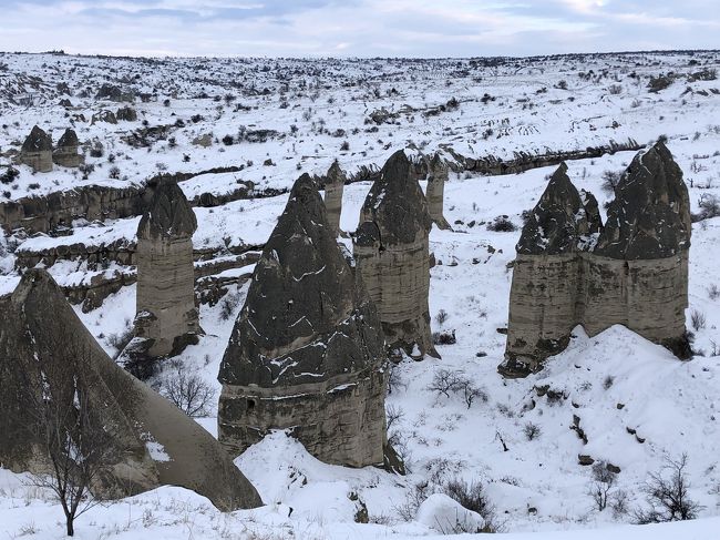 大人の卒業旅行①～雪のカッパドキアで早速のアクシデント～