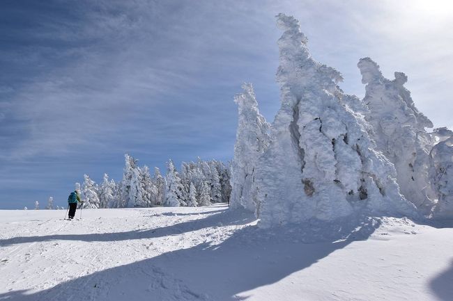 菅平高原の根子岳へ雪山登山に行ってきました。<br /><br />山頂付近の樹氷風景が素晴らしく、東北のスノーモンスターに匹敵するほどの育ちっぷりでした。<br /><br />北アルプスの展望も見事で、大いに楽しめた1日。東京から電車とバスだけでもアクセスできるので、またいつか遊びに行こうと思います。<br /><br />▼ブログ<br />https://bluesky.rash.jp/blog/hiking/nekodake.html