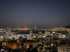 釜山 イバクキルの夜景に癒されて