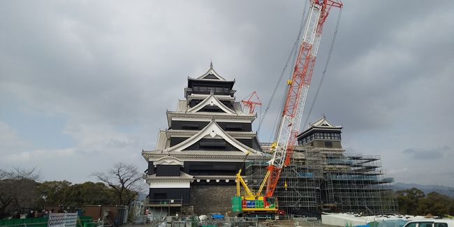 2020年、世はオリンピックイヤー。<br /><br />かくいう自分も区切りの年なので<br />何か記念めいたことをしたい・・・<br />世界一周は無理だけれど<br />国内の未踏県を制覇することなら出来そう!<br />ということで今年は国内旅を特化させます。<br /><br />第一弾は九州。<br /><br />熊本、宮崎、大分が未踏。<br /><br />全部巡りたかったんですが<br />宮崎がうまく入れ込めず<br />今回は断念。<br /><br />まずは熊本からスタート!<br /><br /><br />2/8 SK831 茨城 7:35→ 福岡 9:40<br />2/11 SKY836 福岡 18:35→茨城 20:10<br /><br /><br />熊本 宿泊: PLACE HOTEL ASCOT<br /><br />大分 別府 宿泊: ゆわいの宿竹乃井