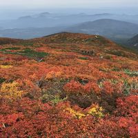 ひと足早い紅葉登山　栗駒山